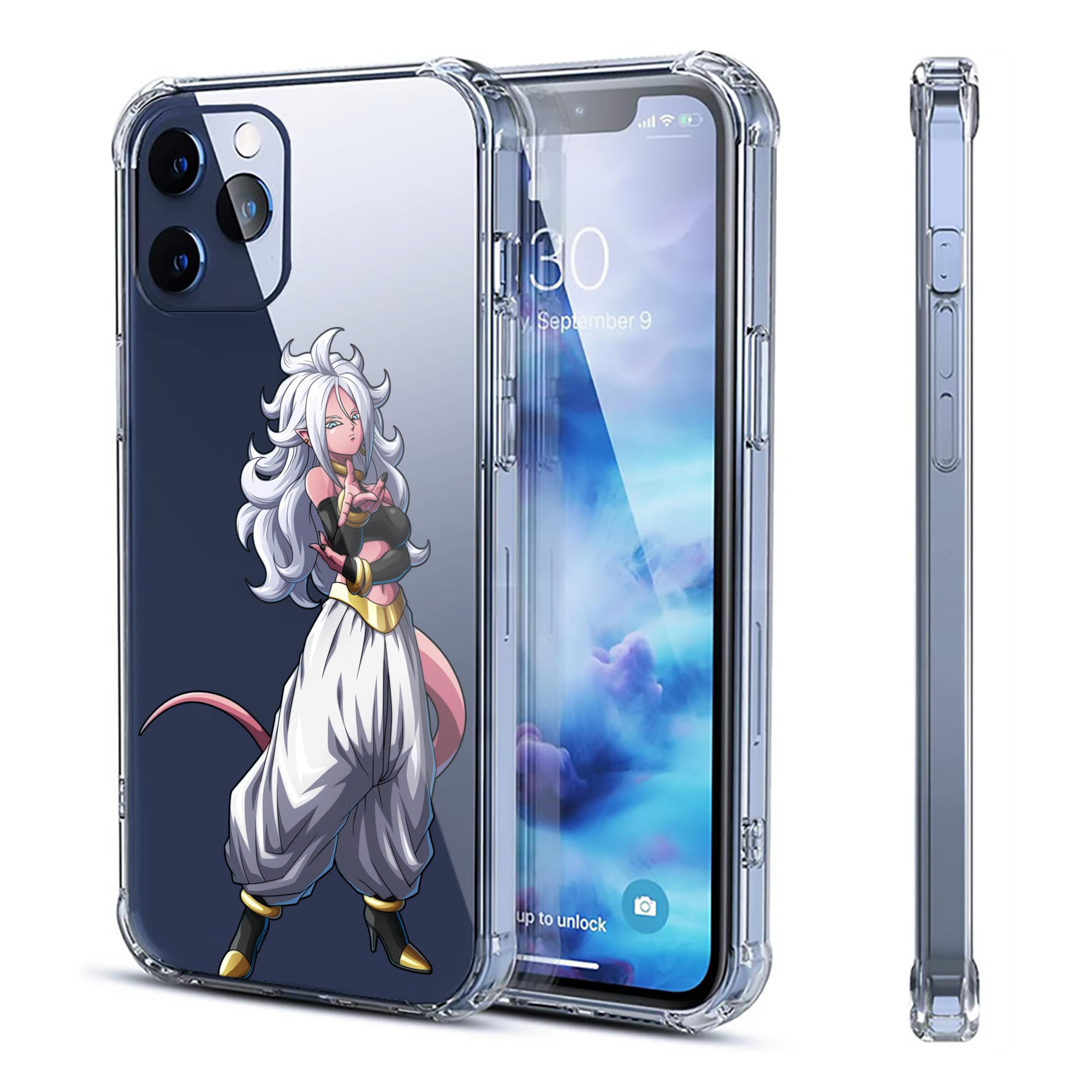 （画像用） ドラゴンボール DRAGON BALL 【iPhone 12シリーズ対応】透明スマホケース（クリアソフトケース）